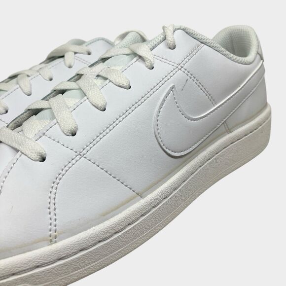 Nike Court Royale 2 Triple White Low Top Sneakers Womens 11 - Picture 8 of 14